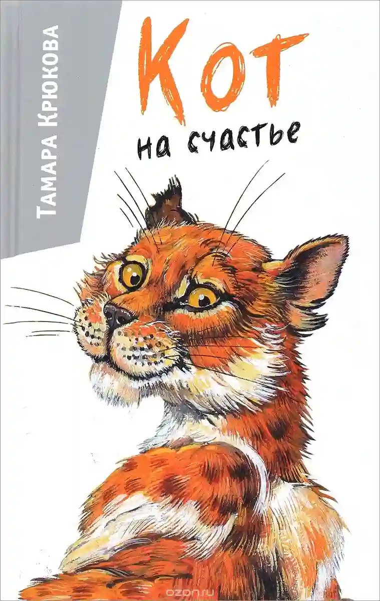 Кот на счастье - обложка книги