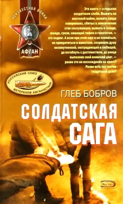 Солдатская сага - обложка книги