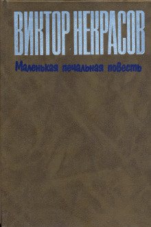 Маленькая печальная повесть - обложка книги