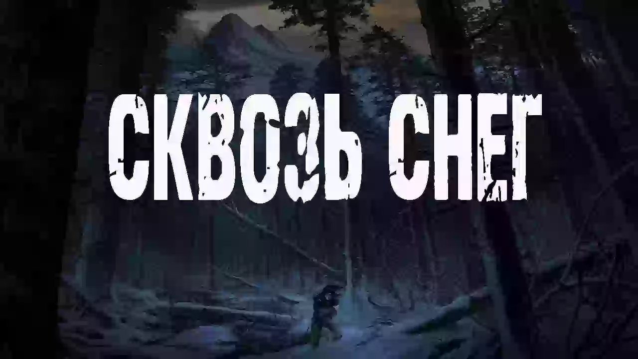 Сквозь снег - обложка книги